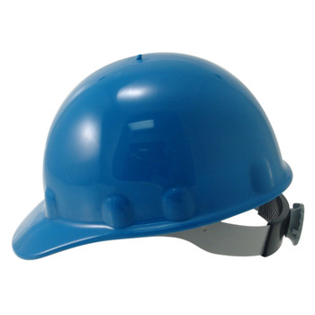 Blue Fibre Metal Supereight Hard Hat with Ratchet Suspension