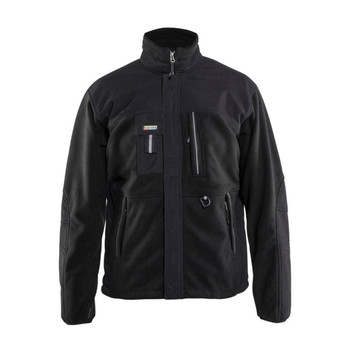 Black BLAKLADER Two Fisted Water Resistant Fleece Jacket - 48552520