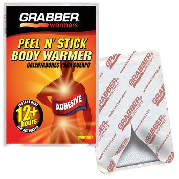 Grabber 12 Hour Body Warmer with Adhesive