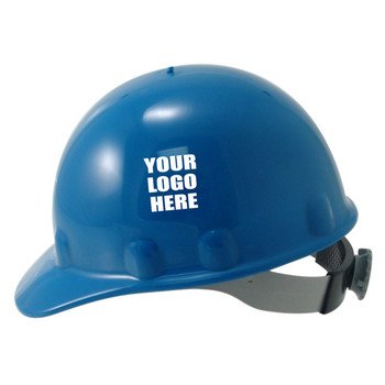 Custom Fibre Metal SuperEight Cap Style Hard Hat 8-Point Ratchet Suspension