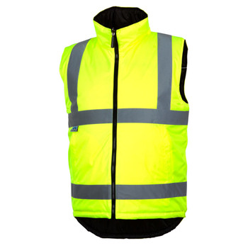 Pyramex High-Vis Reversible Insulated Vest- RWVZ4510