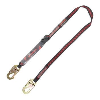 K-Strong 6ft. Single Tie-off with Shock Absorbing Lanyard