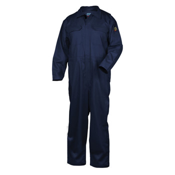 Navy Black Stallion Deluxe Flame Resistant Cotton Coverall - CF2215