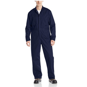 Navy Red Kap Snap Front Cotton Coverall - CC14