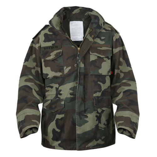 Rothco Vintage M-65 Field Jacket - Camo | Shop Now