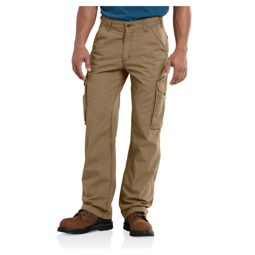 Carhartt Rugged Flex Rigby Dungaree, Men's Dark Khaki