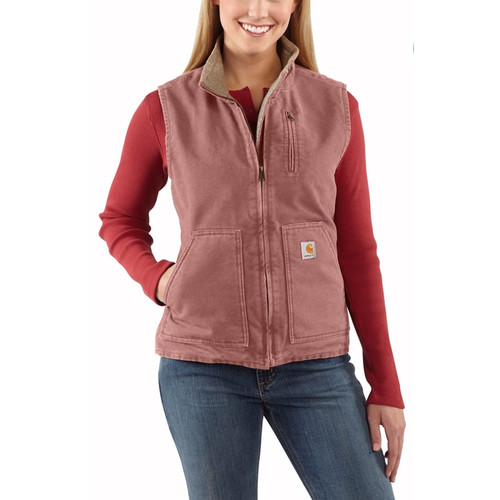 women's carhartt vest with hood