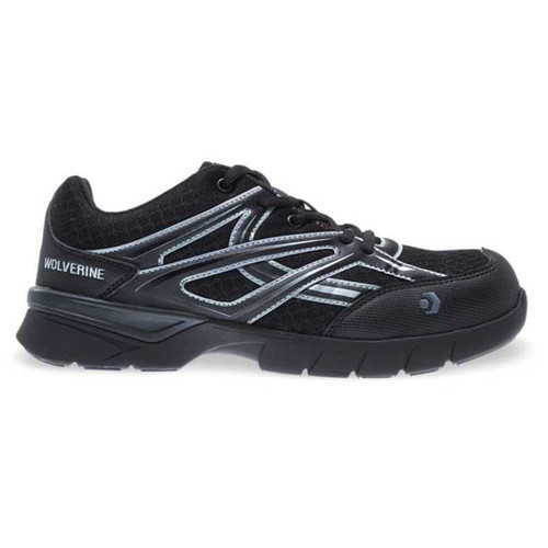Wolverine Women's Black JetStream Carbonmax Safety Toe Shoes - W10677