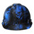 Rugged Blue Custom Hydrographic Lost Soulz Hard Hat