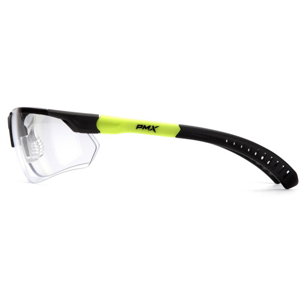 Pyramex Sitecore Safety Glasses - Gray/Lime Frame