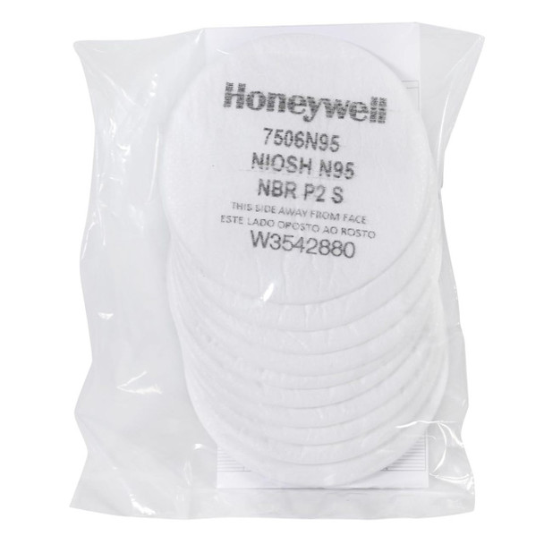 Honeywell N95 pad filters 7506N95 - 10 Pack