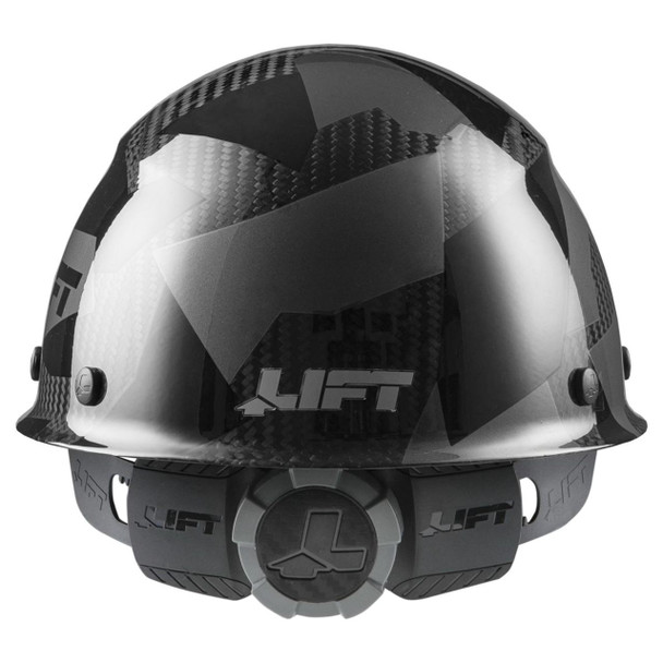 LIFT DAX Black Camo Carbon Fiber Cap Brim Hard Hat