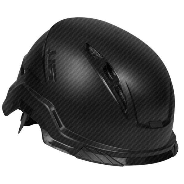 LIFT RADIX Black Carbon Type 2 Vented Safety Helmet - Carbon Fiber - HRX-22CKC2