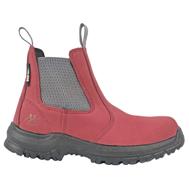 Moxie Trades Women's Angelina Red Composite Toe Boots - MT25055