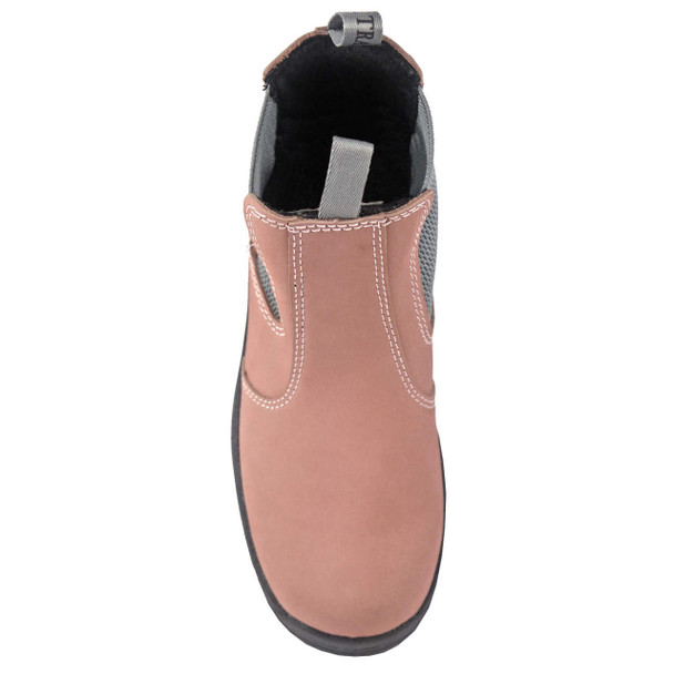 Moxie Trades Women's Angelina Pink Composite Toe Boots - MT25058