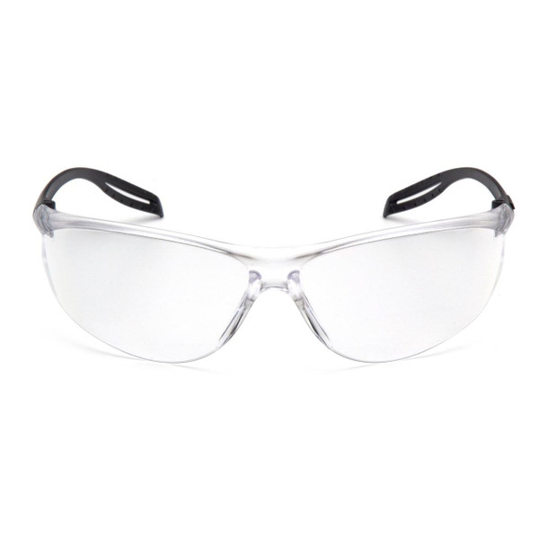 Pyramex Neshoba Safety Glasses - H2X Anti-Fog Lens - Black Frame