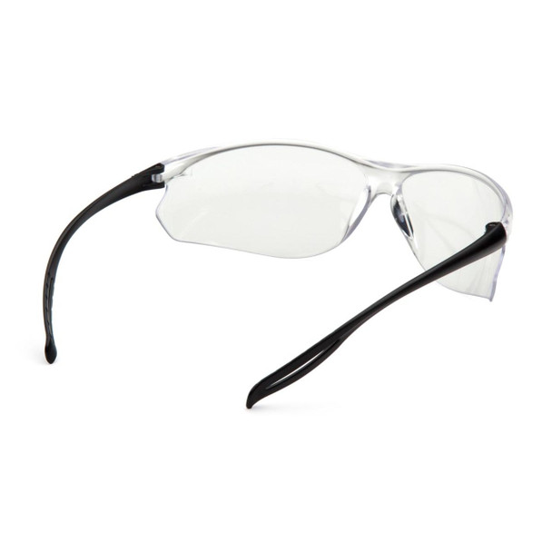 Pyramex Neshoba Safety Glasses - H2X Anti-Fog Lens - Black Frame