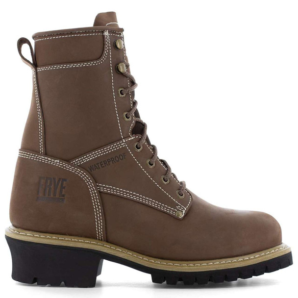 Frye Supply Men's The Safety-Crafted Logger 8" Waterproof EH Composite Toe Boots - FR40202