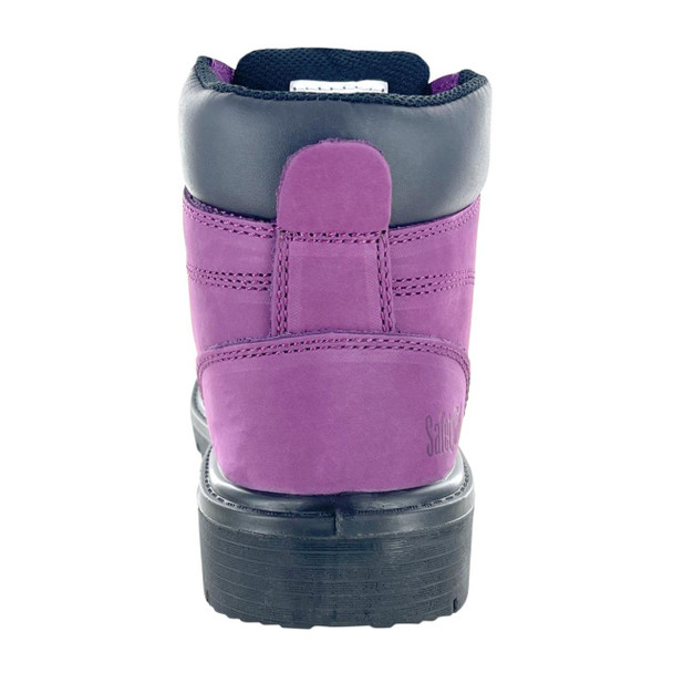 Safety Girl Women's Somerset Purple 6" Waterproof EH PR Steel Toe Boots - 15501-PUR