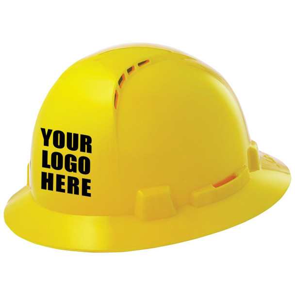 Custom LIFT Briggs Full Brim Vented Hard Hat