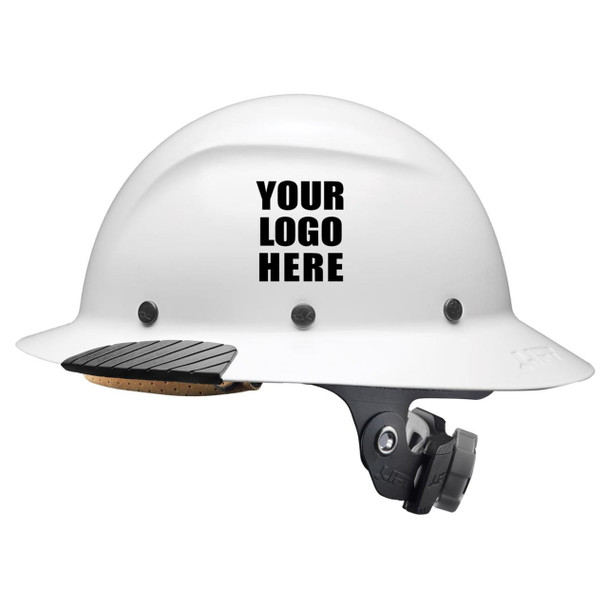 Custom LIFT DAX Full Brim FRP Hard Hat