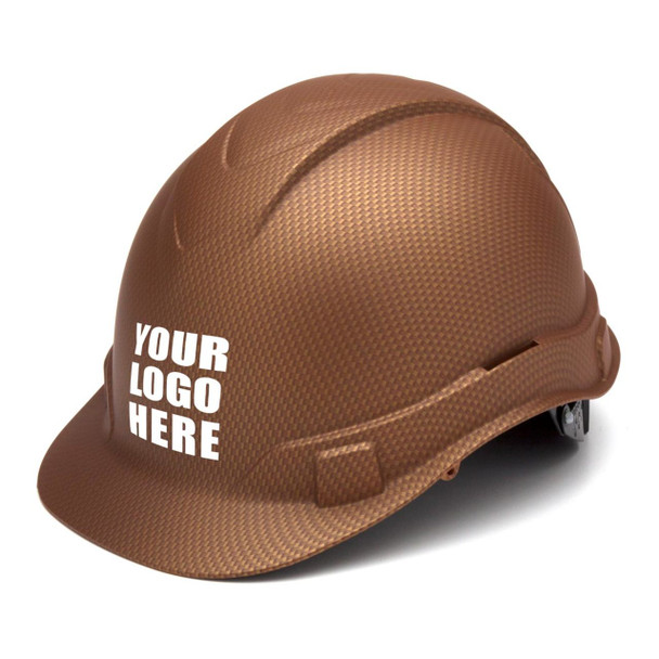 Custom Pyramex Ridgeline HD Cap Style Hard Hat 4-Point Ratchet Suspension
