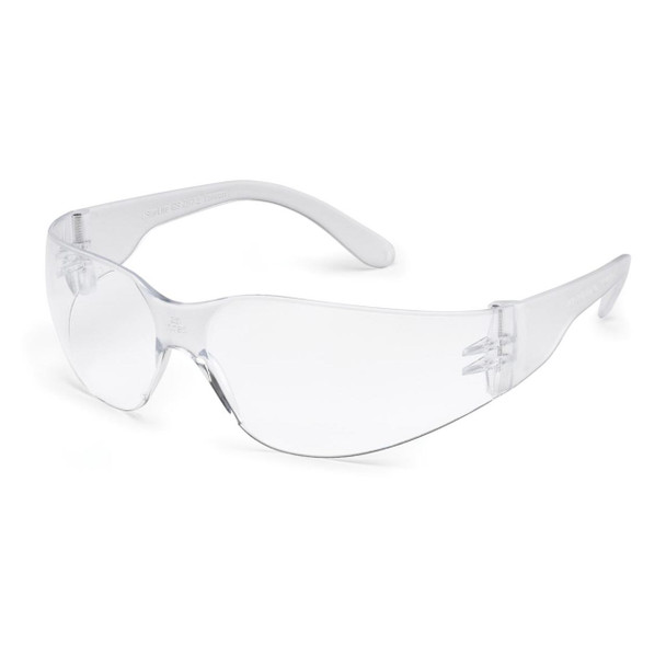 Gateway Starlite Small Safety Glasses - Clear fX2 Anti-Fog Lens - Clear Temples
