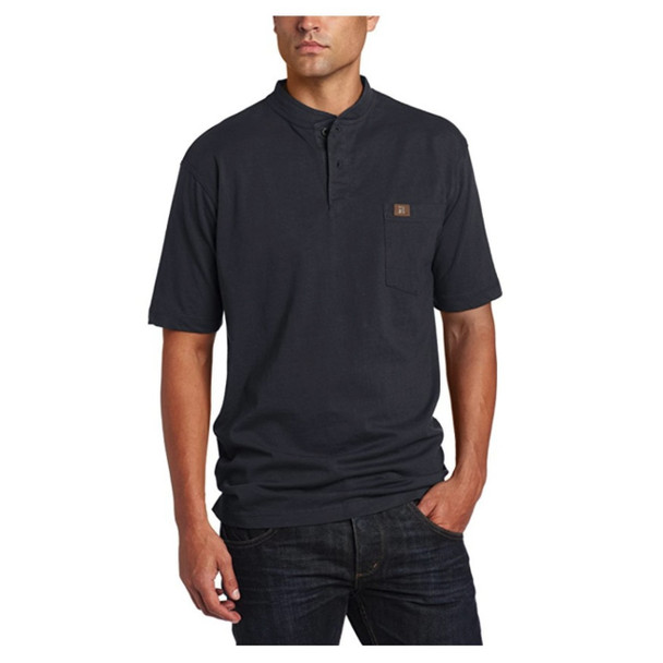 Riggs Workwear by Wrangler Short Sleeve Henley Shirt - 3W760