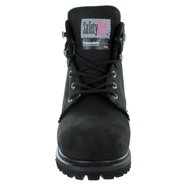 Safety Girl II Insulated Work Boots - Black