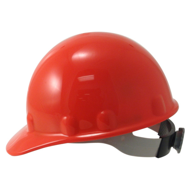 Orange Fibre Metal Supereight Hard Hat with Ratchet Suspension