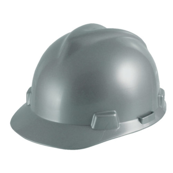 Gray V-Gard Staz-On Slotted Protective Cap - Gray