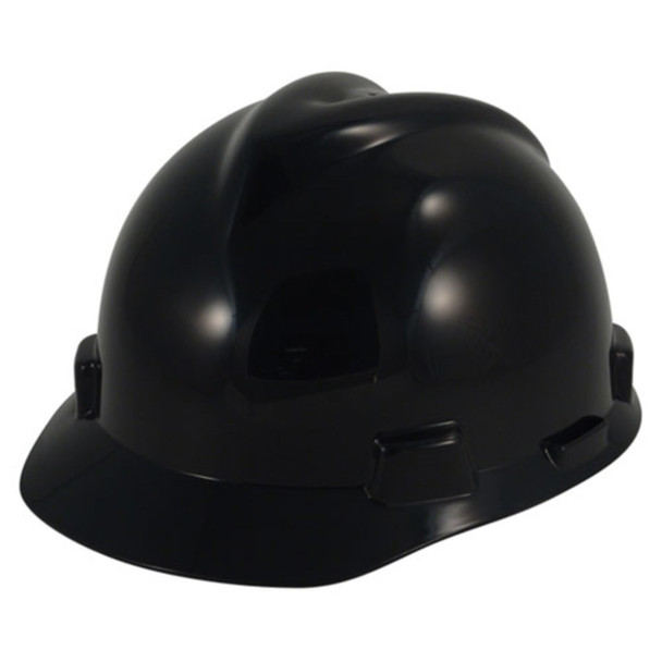 Black V-Gard Staz-On Slotted Protective Cap - Black