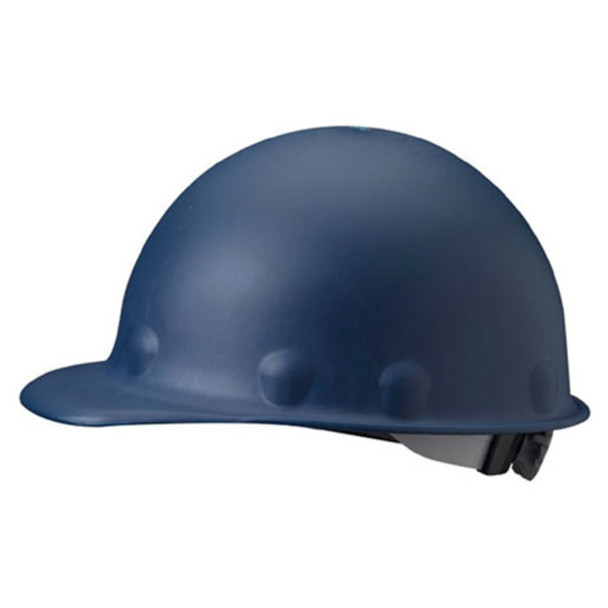 blue Fibre Metal Roughneck Hi Heat Ratchet Hard Hat