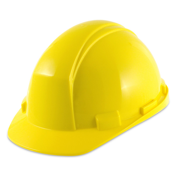 yellow Matterhorn Type II Ratchet Suspension Hard Hat