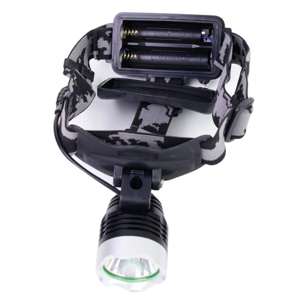 Rugged Blue 3W LED Rechargeable SOS Headlamp - 180 Lumens