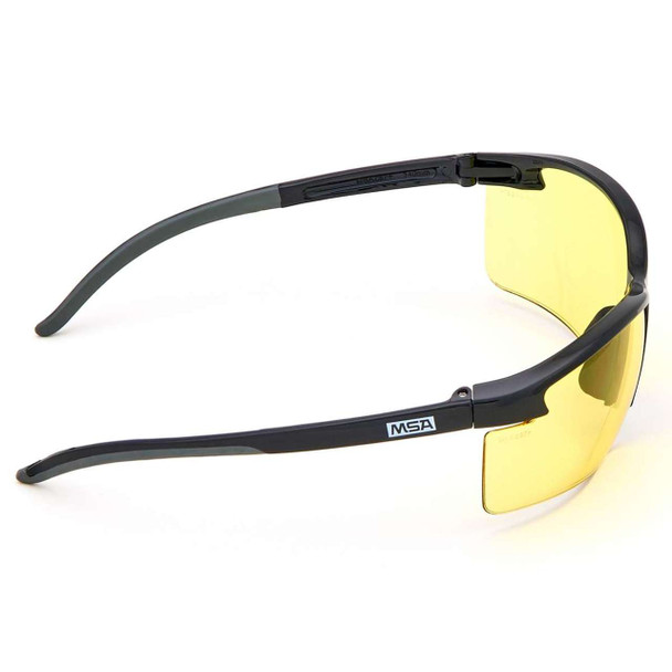 MSA Pyrenees Safety Glasses w/ Amber Anti-Fog Lens
