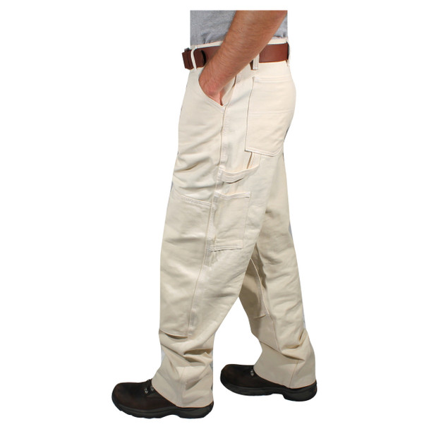 Rugged Blue Natural Reinforced Knee Painters Pants