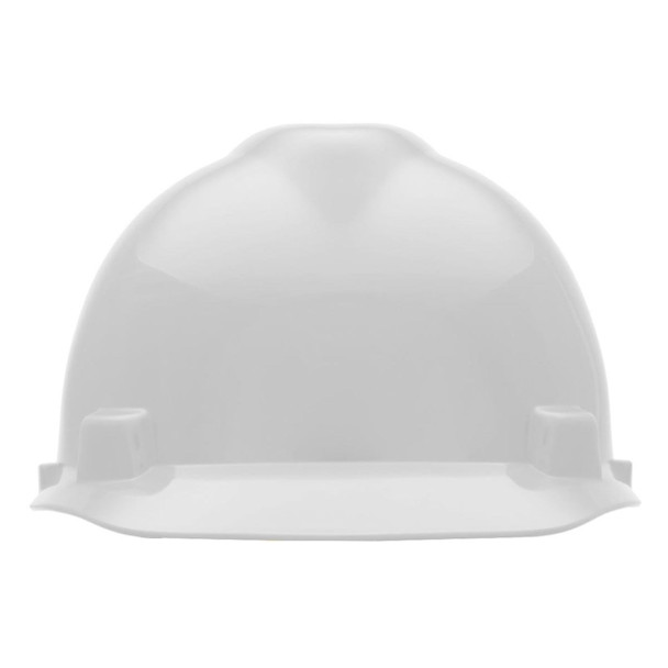 MSA Large V-Gard Cap Style Hard Hat 4-Point Fas-Trac III Suspension
