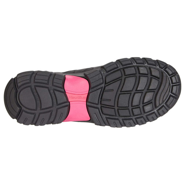 Nautilus Women's Spark Oxford Black Carbon Toe Work Shoe
