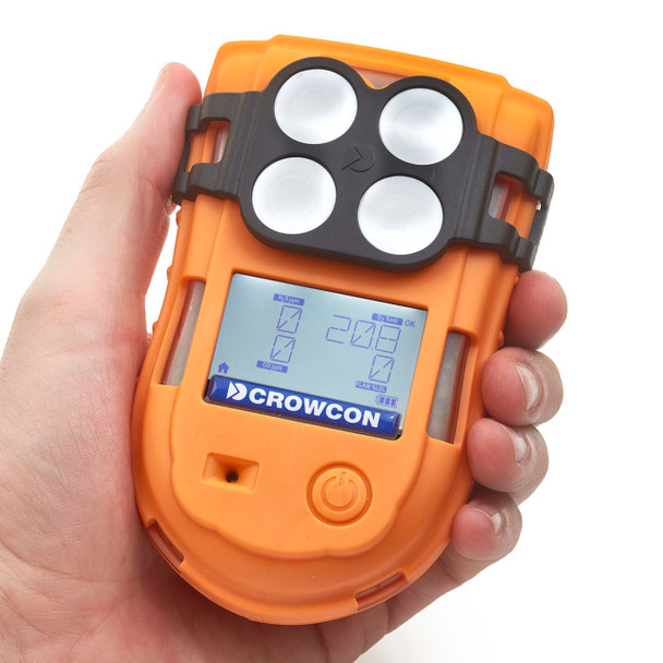 Crowcon Portable 4-Gas Detector (H2S, O2, CO, CH4 % LEL)