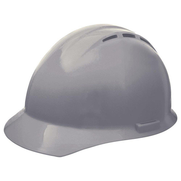 Gray ERB Americana Vented Cap with 4-Point Mega Ratchet Suspension