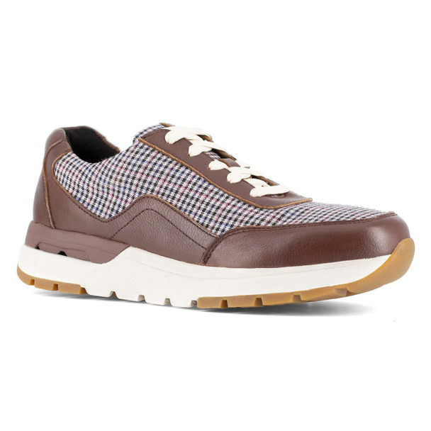 Women's Rockport Pulse Tech Work Sneaker - Brown Plaid RK773