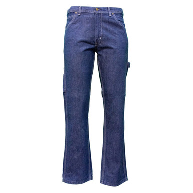 KEY Men's Traditional Fit Indigo Denim Enzyme Wash Dungaree - 402.45