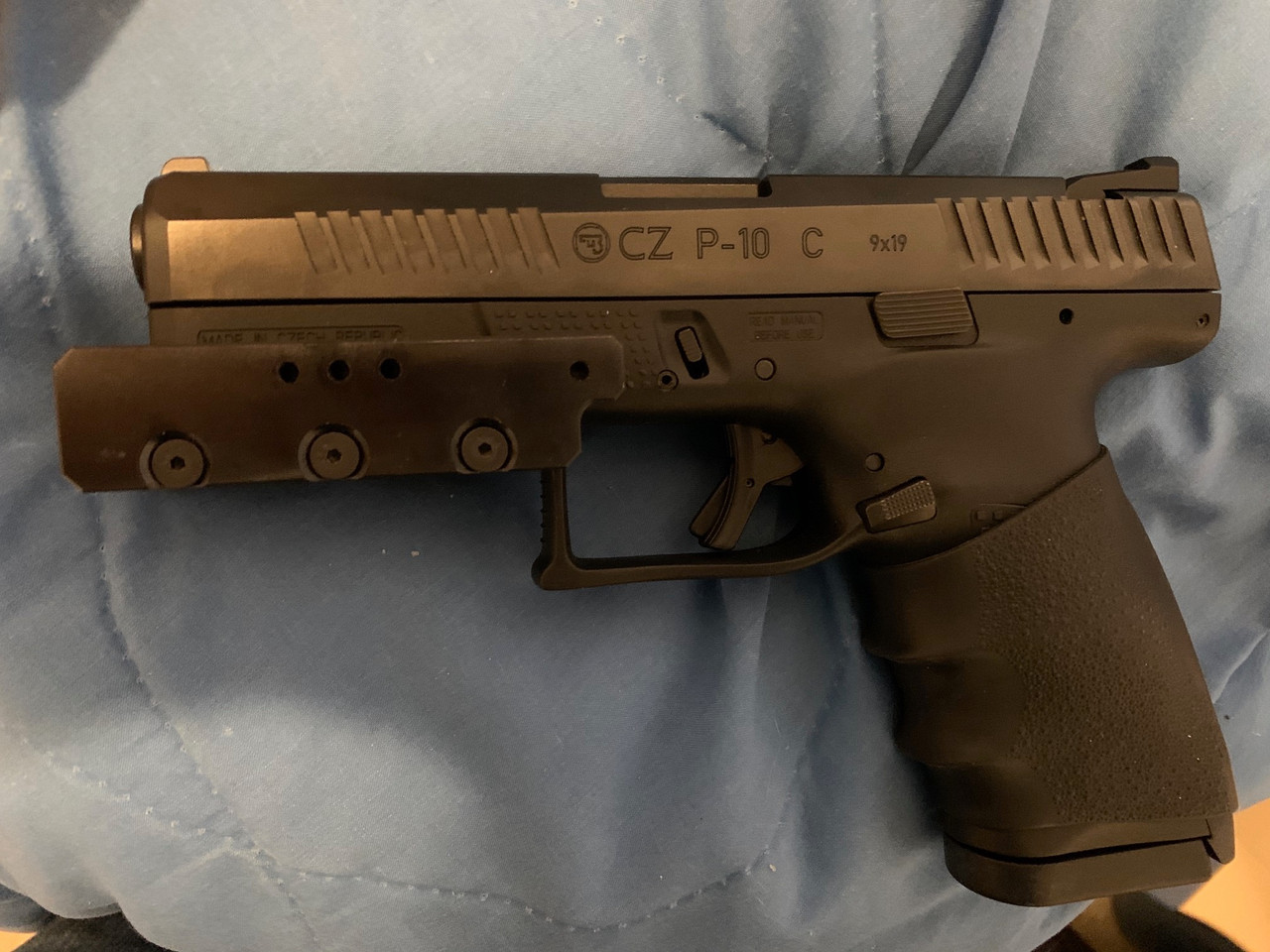 CZ P10C left side view