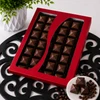 40 piece Espresso Bonbon gift box with handcrafted dark chocolate and coffee bonbons