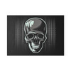 Skull Monochromatic Graphic Glass Cutting Board - 2 sizes available