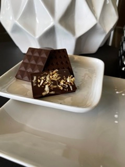 Rum Chocolate Bars - Gift Box of 24 or 30 Individually wrapped ~ with or without Toasted Coconut Flakes