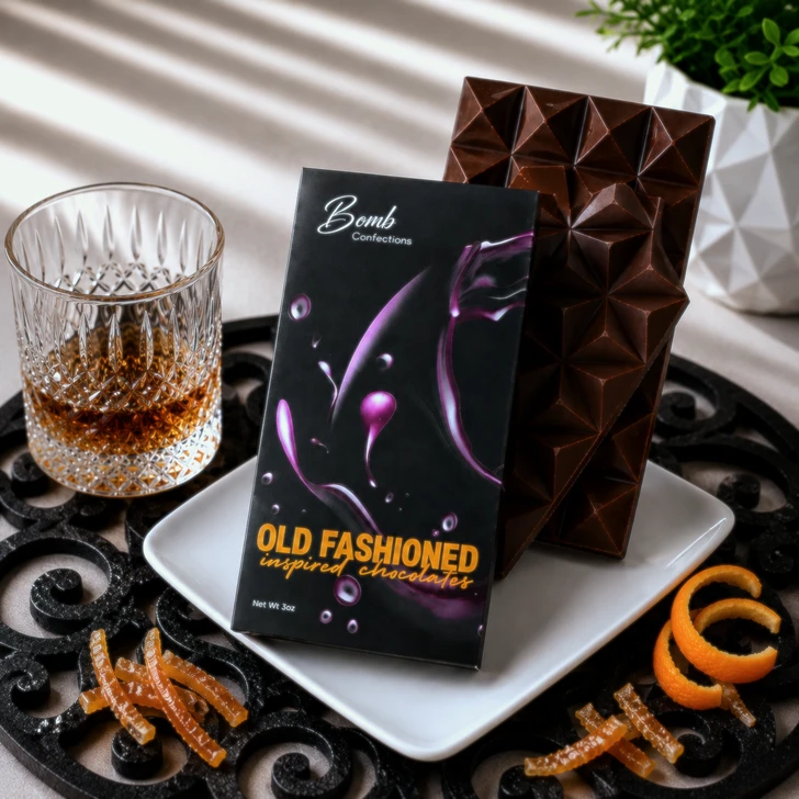 Bourbon Old Fashioned Chocolate Bar