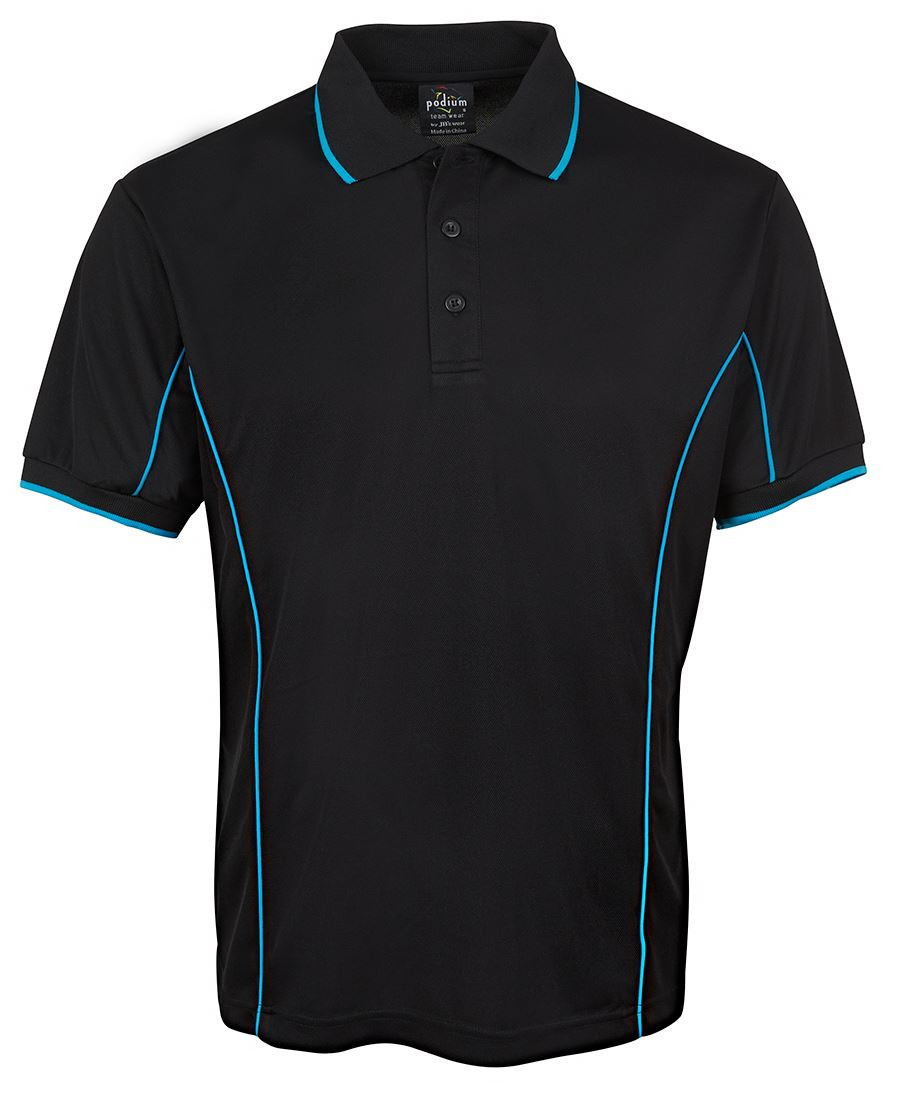 Podium S/S Piping Polo