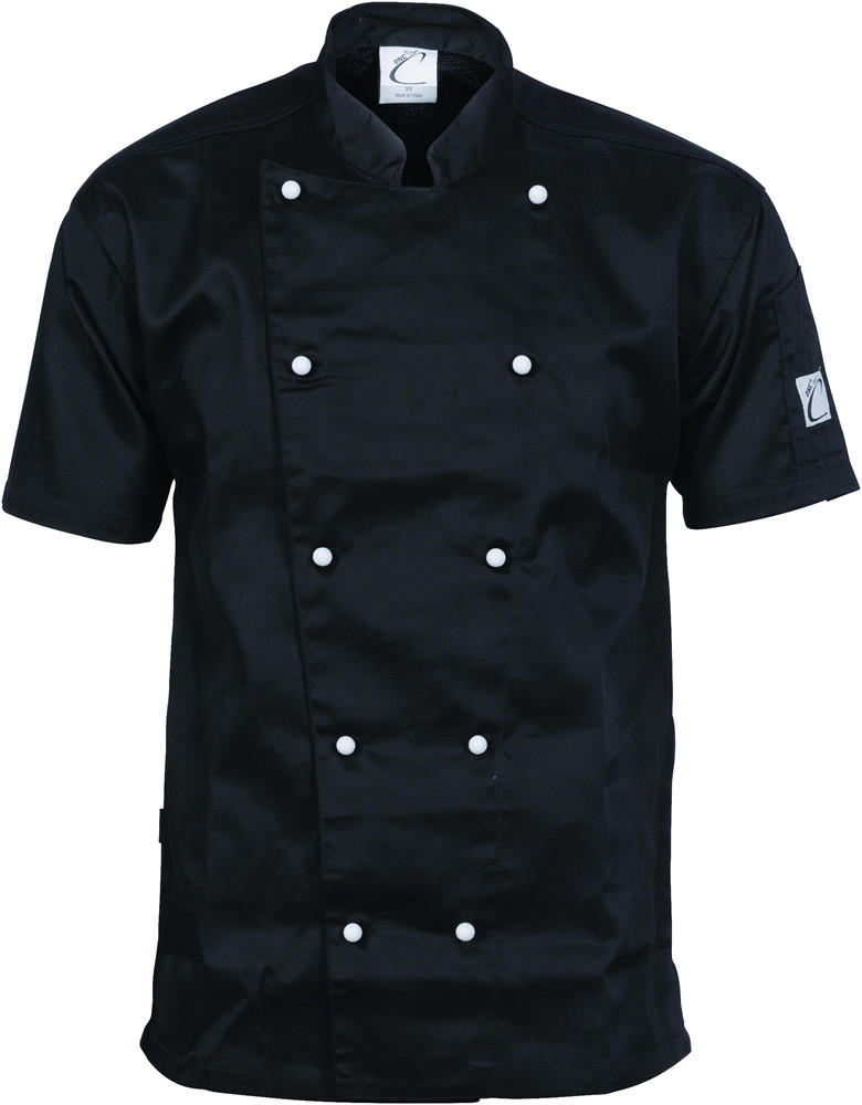 Three Way Air Flow Chef Jacket - Short Sleeve